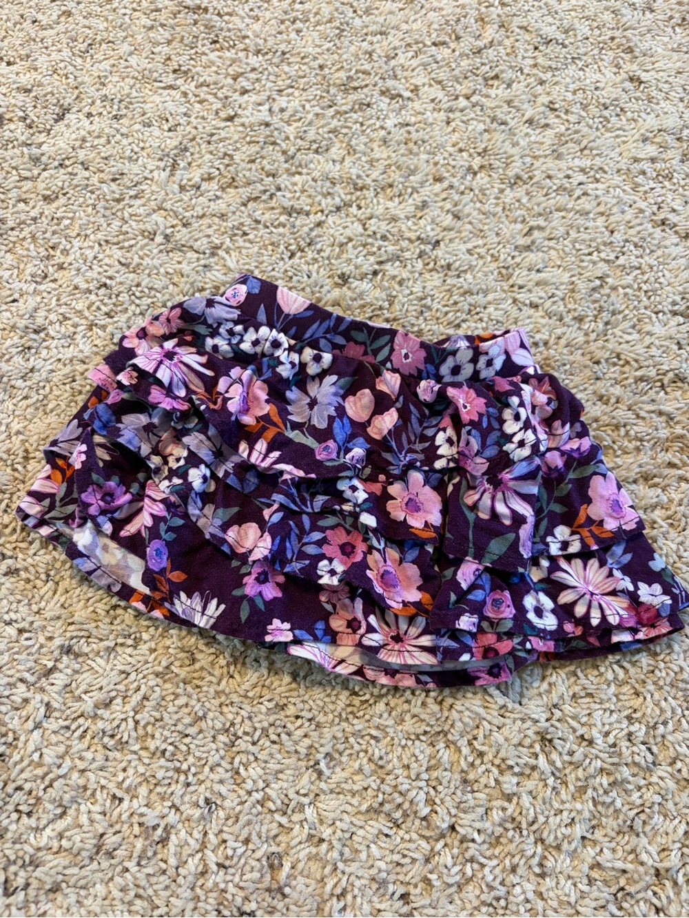 Little Sleepies Bamboo Floral Skort 12-18 months
